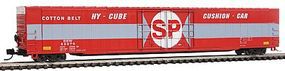 Con-Cor 85' 4-Door Hi-Cube Boxcar Southern Pacific/Cotton Belt N Scale Model Train Freight Car #14671 Con-Cor 85' 4-Door Hi-Cube Boxcar Southern Pacific/Cotton Belt N Scale Model Train Freight Car #14671