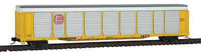 Con-Cor Tri-Level Auto Rack Kansas City Southern N Scale Model Train Freight Car #14749