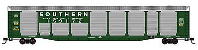 Con-Cor Tri-Level Auto Rack Southern Railway #159172 N Scale Model Train Freight Car #14753