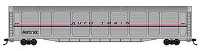 Con-Cor Tri-Level Auto Rack Amtrak #9107 N Scale Model Train Freight Car #14762