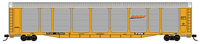 Con-Cor Tri-Level Auto BNSF #4 N Scale Model Train Freight Car #14768