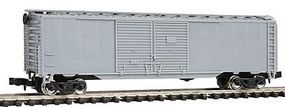 Con-Cor 50' Double Door Auto Box Car Undecorated N Scale Model Train Freight Car #148100 Con-Cor 50' Double Door Auto Box Car Undecorated N Scale Model Train Freight Car #148100