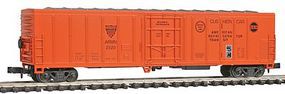 Con-Cor 57' Mechanical Reefer American Refrigerator Transit N Scale Model Train Freight Car #148209 Con-Cor 57' Mechanical Reefer American Refrigerator Transit N Scale Model Train Freight Car #148209