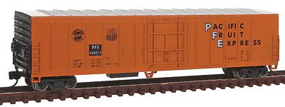 Con-Cor 57 Mechanical Reefer Pacific Fruit Express #2 N Scale Model Train Freight Car #14822