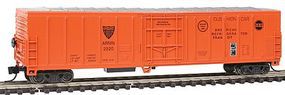 Con-Cor 57' Mechanical Reefer American Refrigerator Transit N Scale Model Train Freight Car #14829 Con-Cor 57' Mechanical Reefer American Refrigerator Transit N Scale Model Train Freight Car #14829