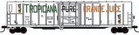 Con-Cor 57' Mechanical Reefer Tropicana Orange Juice #1 N Scale Model Train Freight Car #14832