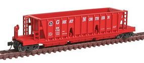 Con-Cor Three-Bay Longitudinal Hopper Great Northern N Scale Model Train Freight Car #176105 Con-Cor Three-Bay Longitudinal Hopper Great Northern N Scale Model Train Freight Car #176105