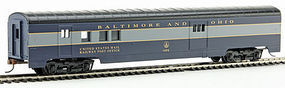 Con-Cor 72' Streamline RPO Baltimore & Ohio HO Scale Model Train Passenger Car #19203 Con-Cor 72' Streamline RPO Baltimore & Ohio HO Scale Model Train Passenger Car #19203