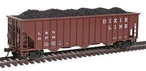 Con-Cor Louisville & Nashville 100-Ton 15-Panel 3-Bay Hopper HO Scale Model Train Freight Car #19359 Con-Cor Louisville & Nashville 100-Ton 15-Panel 3-Bay Hopper HO Scale Model Train Freight Car #19359