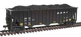 Con-Cor BNSF 100-Ton 15-Panel 3-Bay Hopper HO Scale Model Train Freight Car #19366 Con-Cor BNSF 100-Ton 15-Panel 3-Bay Hopper HO Scale Model Train Freight Car #19366
