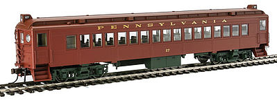 Con-Cor MU Coach Pennsylvania RR Pre-War HO Scale Model Train Passenger Car #194607