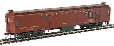 Con-Cor MU Baggage Pennsylvania RR Pre-War HO Scale Model Train Passenger Car #194618