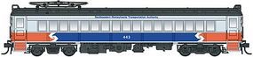 Con-Cor Electric mP54 MU Coach SEPTA HO Scale Model Train Passenger Car #194646 Con-Cor Electric mP54 MU Coach SEPTA HO Scale Model Train Passenger Car #194646