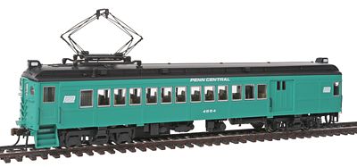 Con-Cor MU Combine Penn Central Alum B #2 HO Scale Model Train Passenger Car #194687