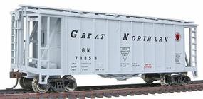 Con-Cor GATX Airslide Covered Hopper Great Northern HO Scale Model Train Freight Car #197057 Con-Cor GATX Airslide Covered Hopper Great Northern HO Scale Model Train Freight Car #197057
