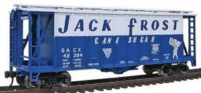 Con-Cor GATX Airslide Covered Hopper Jack Frost Sugar HO Scale Model Train Freight Car #197061 Con-Cor GATX Airslide Covered Hopper Jack Frost Sugar HO Scale Model Train Freight Car #197061