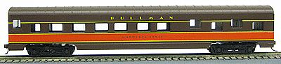 Con-Cor 72 Streamline Sleeper Illinois Central HO Scale Model Train Passenger Car #19806