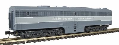 Con-Cor Diesel ALCO PB-1 Cabless B Unit Dummy New York Central N Scale Model Train #202064
