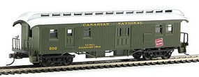 Con-Cor Open Platform Baggage Canadian National HO Scale Model Train Passenger Car #332 Con-Cor Open Platform Baggage Canadian National HO Scale Model Train Passenger Car #332
