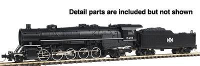 Con-Cor Steam USRA Heavy 2-10-2 Standard DC Bessemer & Lake Erie #2 N Scale Model Train #3914