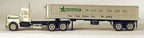 Con-Cor Dump truck Star Glass HO Scale Model Railroad Vehicle #4000100 Con-Cor Dump truck Star Glass HO Scale Model Railroad Vehicle #4000100