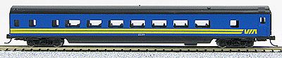 Con-Cor 85 Smooth-Side Coach Via Rail N Scale Model Train Passenger Car #40045