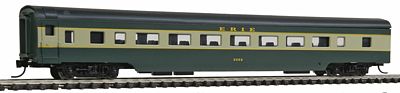 Con-Cor 85 Smooth-Side Coach Erie N Scale Model Train Passenger Car #40048