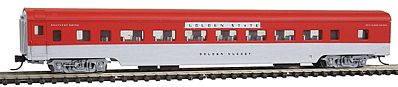 Con-Cor 85 Smooth-Side Coach Southern Pacific Golden N Scale Model Train Passenger Car #40056