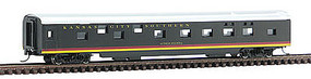 Con-Cor 85' Smooth Pass Sleeper Kansas City Southern N Scale Model Train Passenger Car #40100 Con-Cor 85' Smooth Pass Sleeper Kansas City Southern N Scale Model Train Passenger Car #40100
