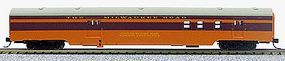 Con-Cor 85' Smooth-Side Railway Post Office Milwaukee N Scale Model Train Passenger Car #40136 Con-Cor 85' Smooth-Side Railway Post Office Milwaukee N Scale Model Train Passenger Car #40136