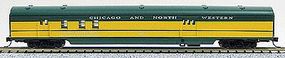 Con-Cor 85' Smooth-Side Railway Post Office Chicago & NW N Scale Model Train Passenger Car #40138 Con-Cor 85' Smooth-Side Railway Post Office Chicago & NW N Scale Model Train Passenger Car #40138