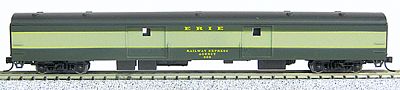Con-Cor 85 Smooth-Side Railway Post Office Erie N Scale Model Train Passenger Car #40148