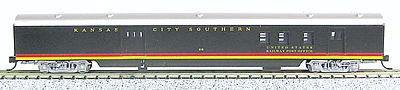 Con-Cor 85 Smooth-Side Railway Post Office Kansas City Southern N Scale Model Passenger Car #40150