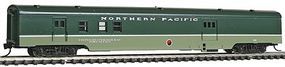 Con-Cor 85' Smooth-Side Railway Post Office Northern Pacific N Scale Model Train Passenger Car #40155 Con-Cor 85' Smooth-Side Railway Post Office Northern Pacific N Scale Model Train Passenger Car #40155