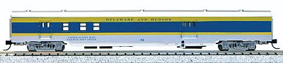 Con-Cor 85 Smooth-Side Railway Post Office Delaware & Hudson N Scale Model Train Passenger Car #40157