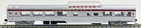 Con-Cor 85' Smooth-Side Mid-Train Dome Pennsylvania Railroad N Scale Model Train Passenger Car #40239 Con-Cor 85' Smooth-Side Mid-Train Dome Pennsylvania Railroad N Scale Model Train Passenger Car #40239