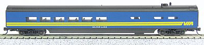 Con-Cor 85 Smooth-Side Diner VIA Rail N Scale Model Train Passenger Car #40295