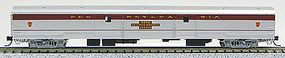 Con-Cor 85' Smooth-Side Full Baggage Pennsylvania Rail N Scale Model Train Passenger Car #40339 Con-Cor 85' Smooth-Side Full Baggage Pennsylvania Rail N Scale Model Train Passenger Car #40339