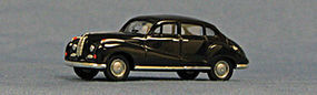 Con-Cor BMW 502 Limo 1950 (black) HO Scale Model Railroad Vehicle #4037 Con-Cor BMW 502 Limo 1950 (black) HO Scale Model Railroad Vehicle #4037