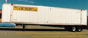 N 48Ft. Cont JB Hunt 2/ - N-Scale