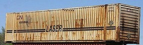 Con-Cor N 48Ft. Cont CN Laser N-Scale Con-Cor N 48Ft. Cont CN Laser N-Scale