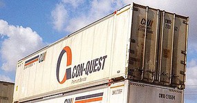 Con-Cor N 53Ft. Cont Con-Quest N-Scale Con-Cor N 53Ft. Cont Con-Quest N-Scale
