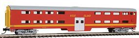 Pullman-Standard Bi-Level Commuter Cab Rock Island N Scale Model Train Passenger Car #40539