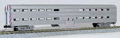 Con-Cor Pullman-Standard Bi-Level Commuter Cab Burlington Northern N Scale Model Passenger Car #40572