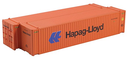 Con-Cor 45 Euro-International Standard Corrugated Container 2-Pack - Assembled Hapag-Lloyd Set 2 (orange, blue, black)