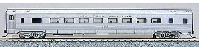 Con-Cor Budd 85 Corrugated-Side Coach New York Central N Scale Model Train Passenger Car #41252