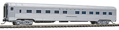 Con-Cor Budd 85 Corrugated-Side 10-6 Sleeper Santa Fe N Scale Model Train Passenger Car #41276