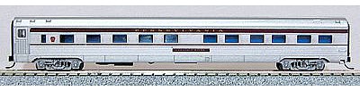 Con-Cor Budd 85 Corrugated-Side 10-6 Sleeper Pennsylvania Railroad N Scale Model Passenger Car #41278