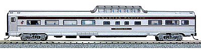 Con-Cor Budd 85 Corrugated-Side Mid-Train Dome Canadian Pacific N Scale Model Passenger Car #41360