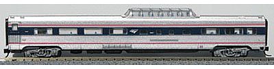 Con-Cor Budd 85 Fluted-Side Mid-Train Dome Amtrak #9402 N Scale Model Train Passenger Car #41367